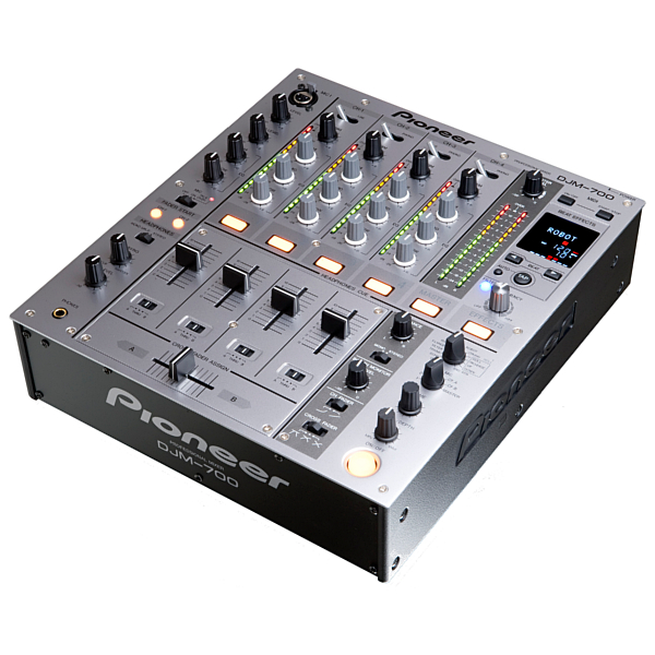 DJM-700-S 4 Channel Mid-Range Digital Mixer (Silver)